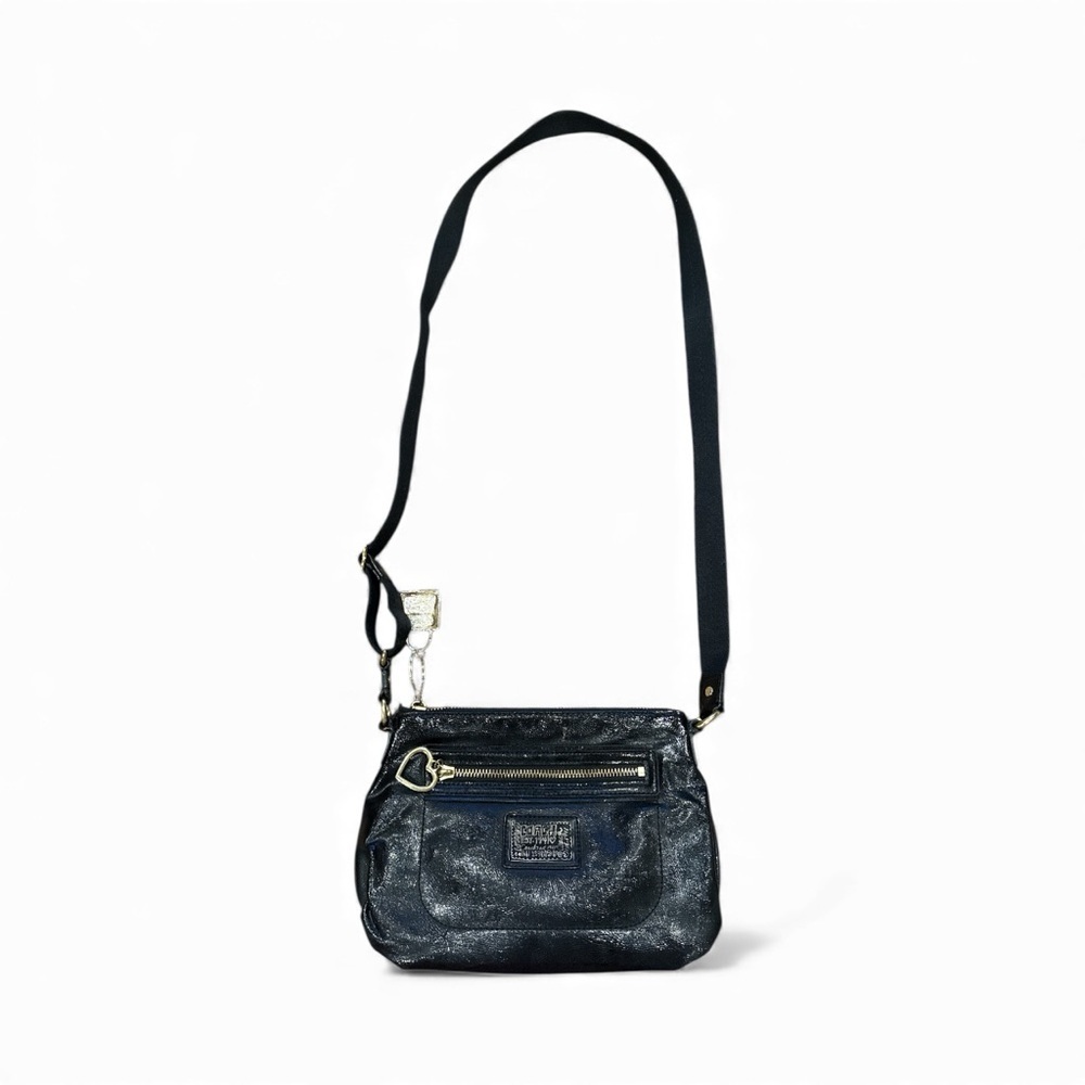Coach poppy Elegant Black Shoulder Bag - Picture 2 of 6